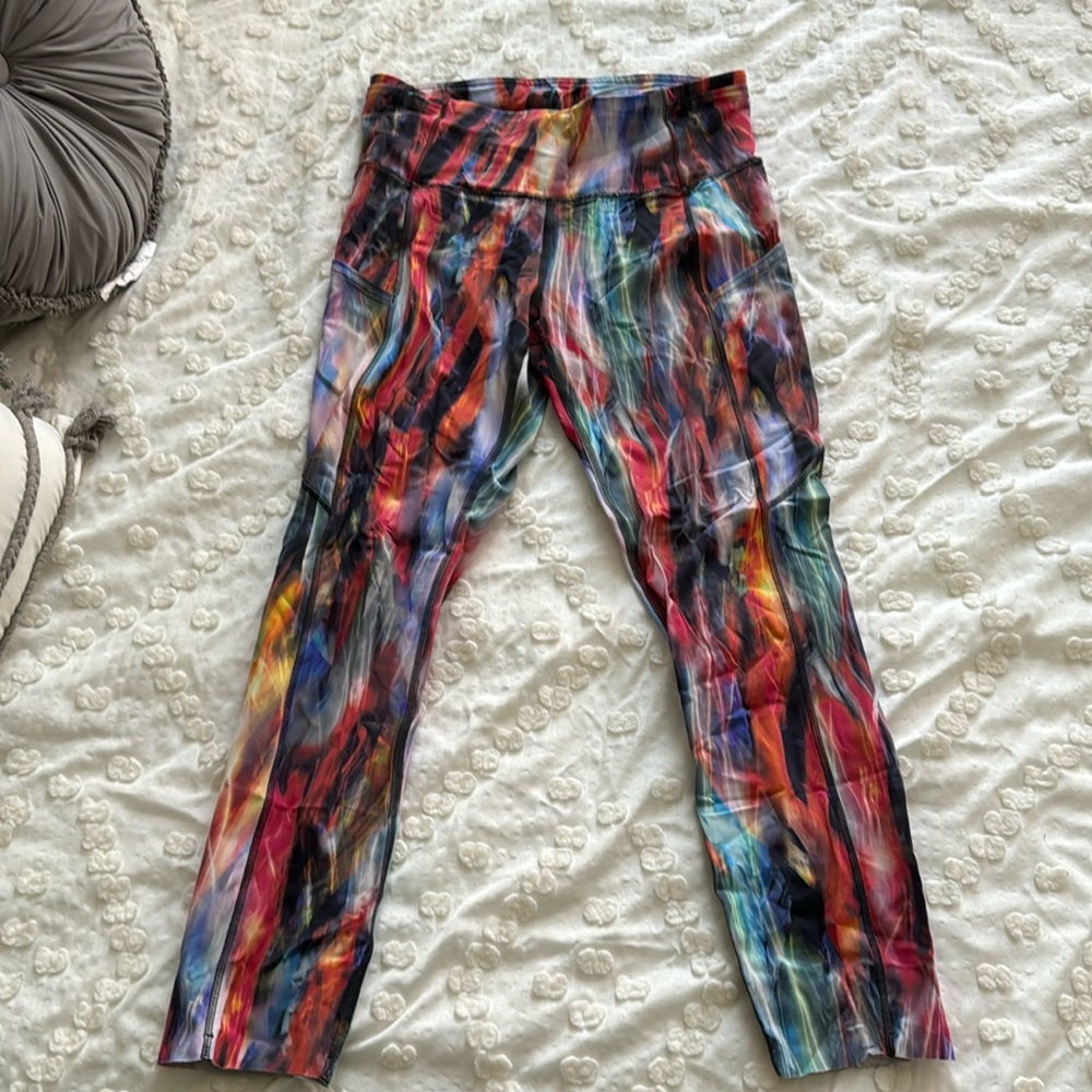 Lululemon multiprint leggings
